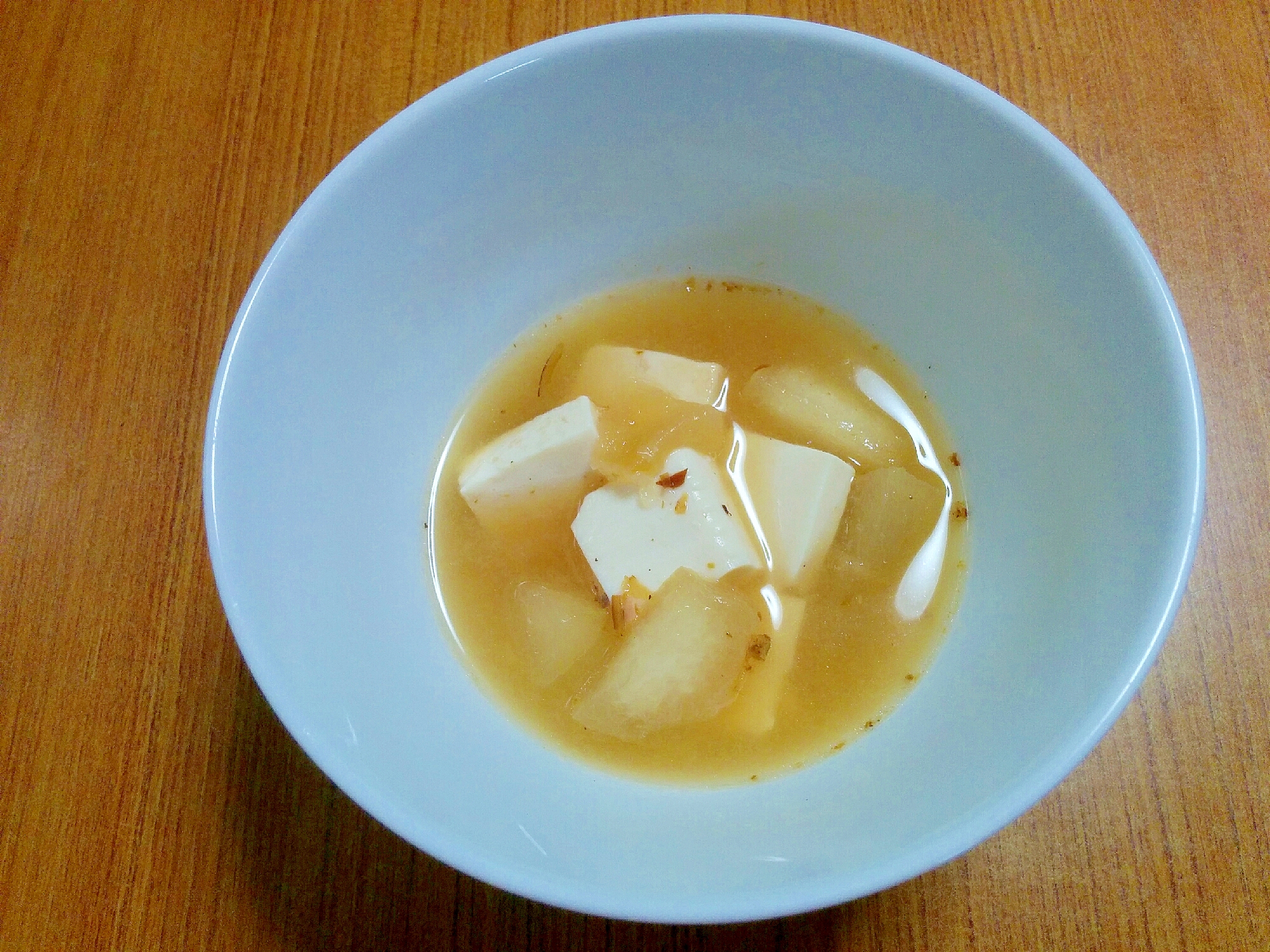 冬瓜と豆腐のお味噌汁