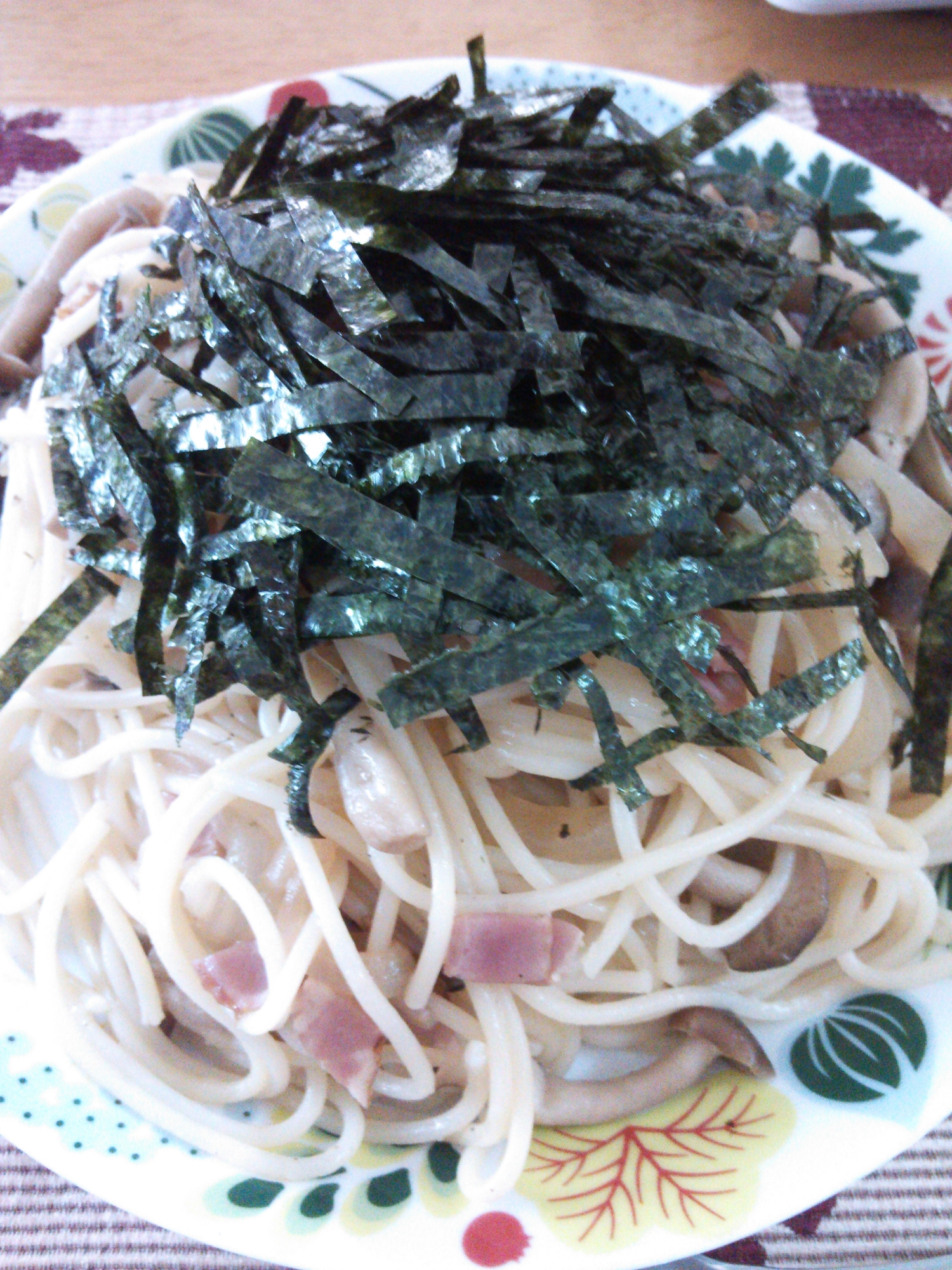 しめじの和風スパゲティ