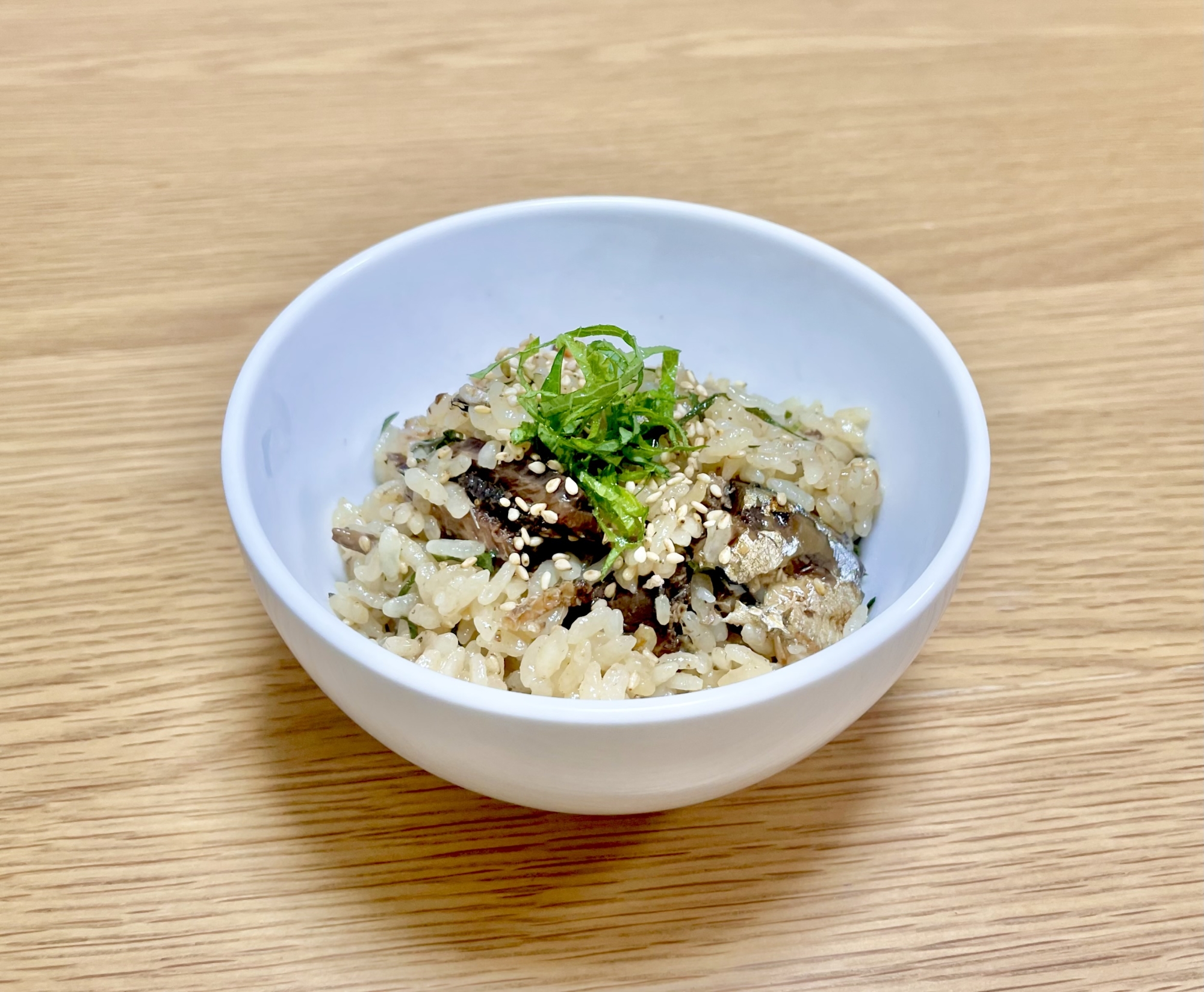 ゆる四毒抜き◆鰯と大葉の混ぜごはん