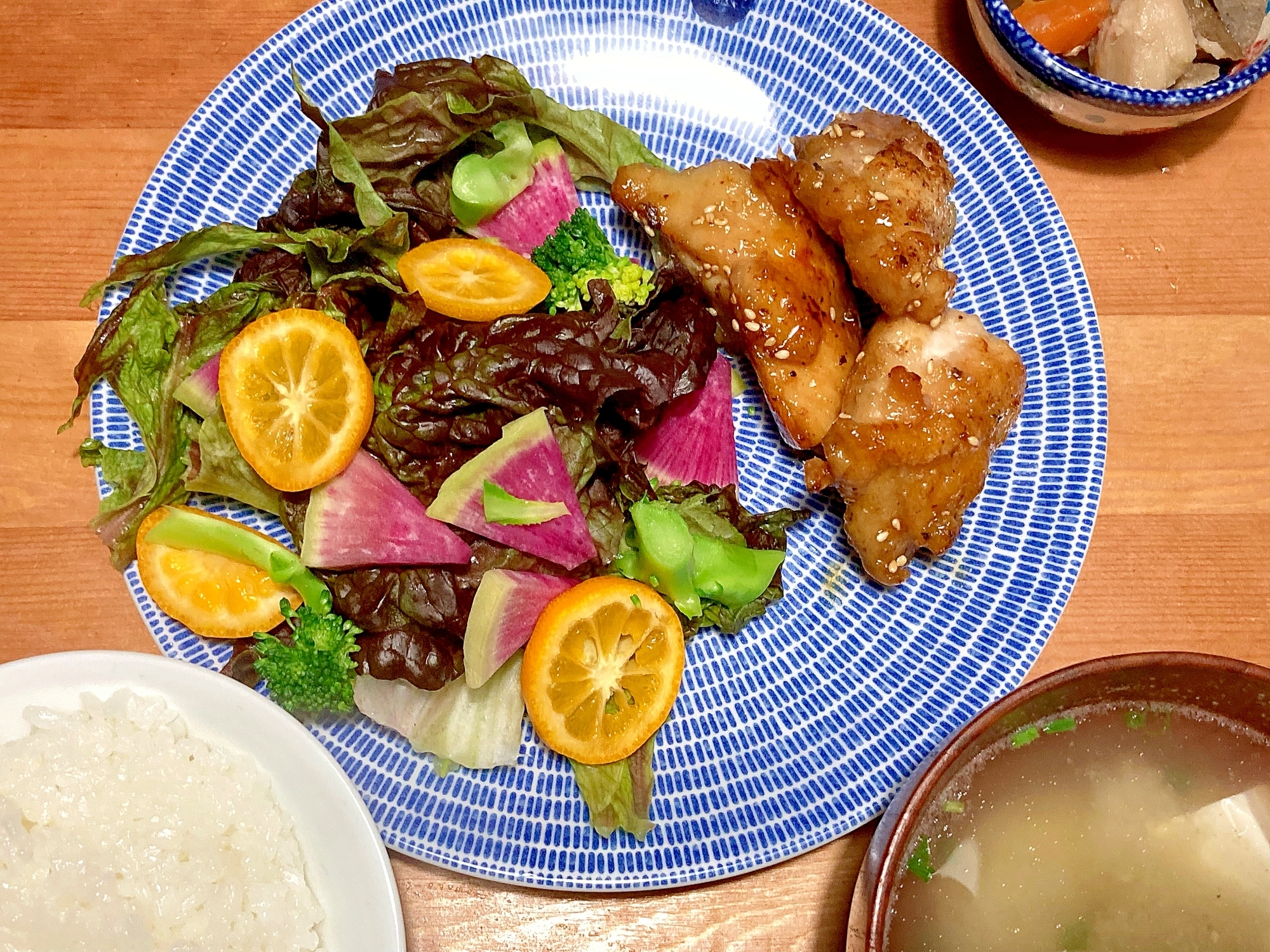 鶏もも肉の甘辛から揚げ