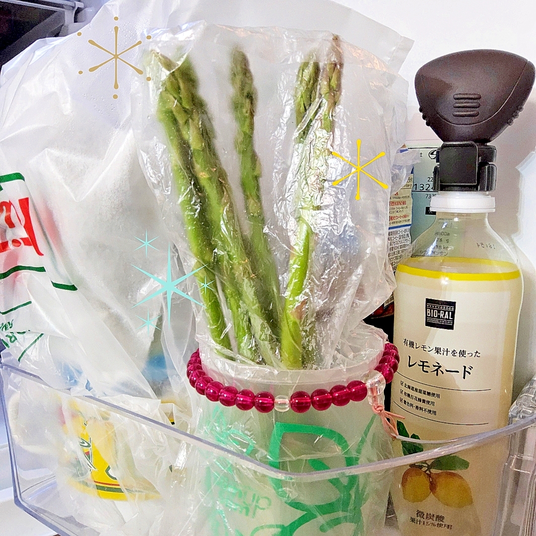 このポムポム印の門楼が目に入らぬか！アスパラ保存法