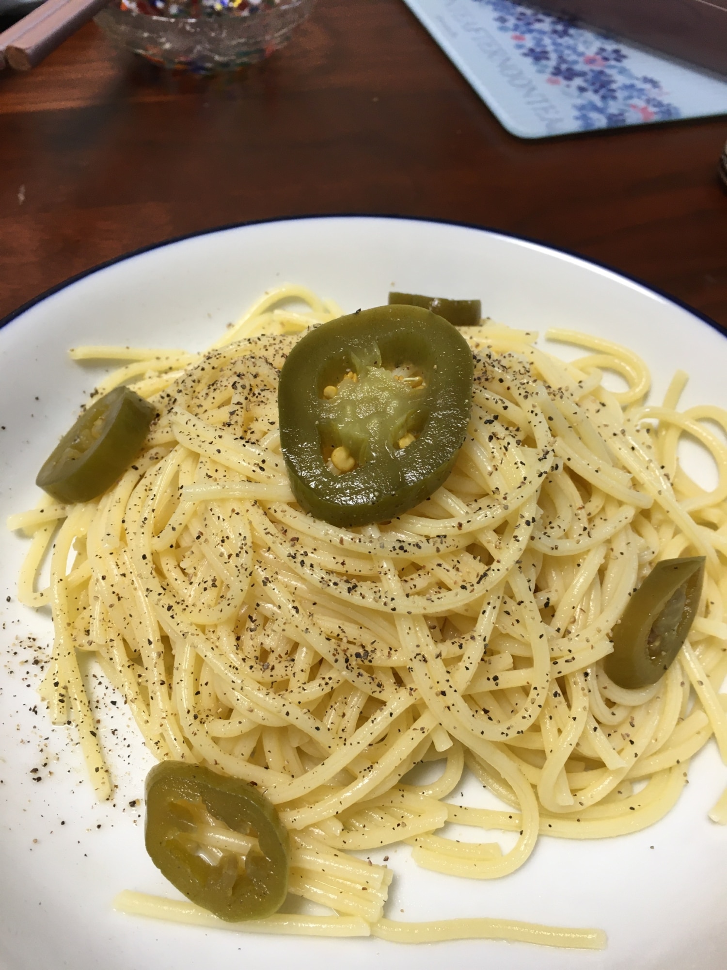 電子レンジでお手軽☆ペペロンチーノ レシピ・作り方 by Yozin - 楽天