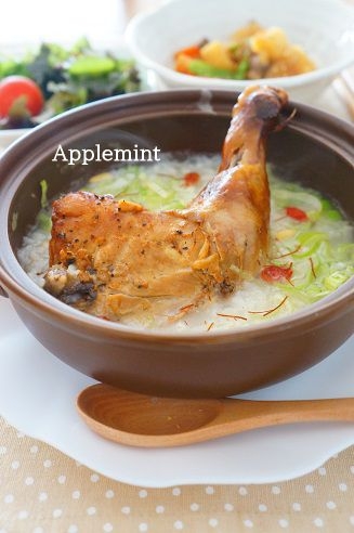 コストコチキンレッグで参鶏湯(サムゲタン)