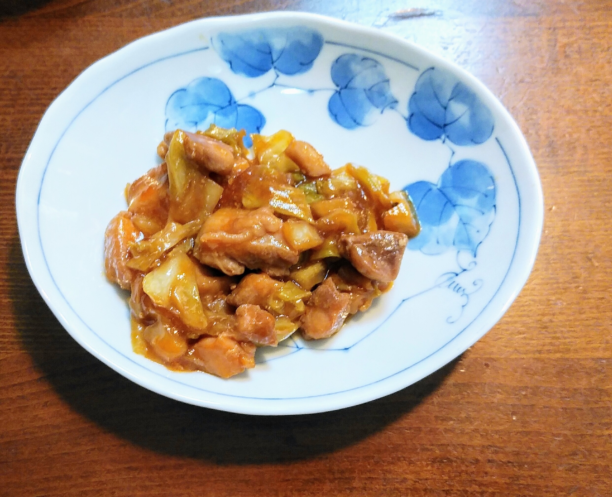 高齢者向き★鶏肉とキャベツのとろみ仕立て