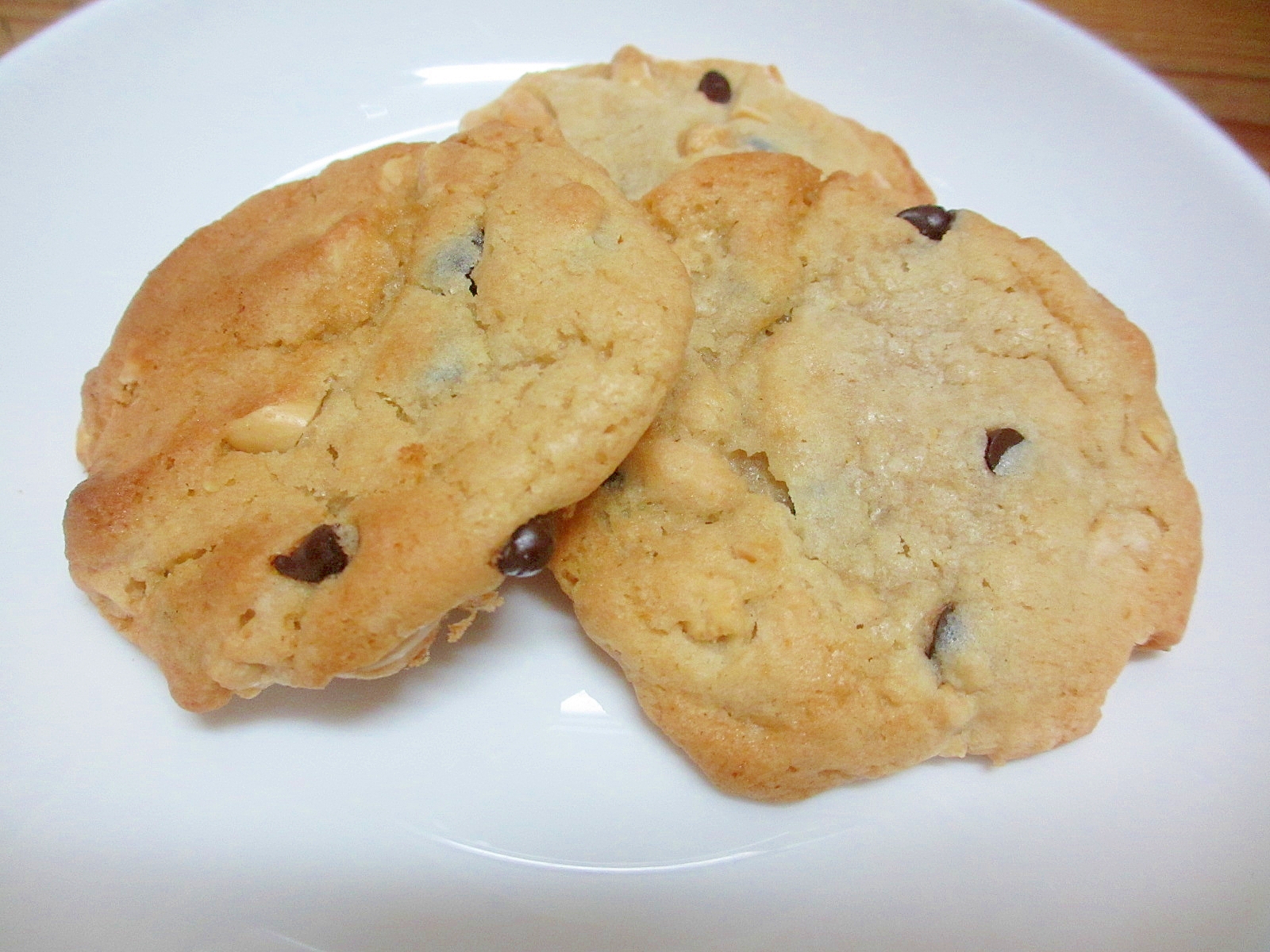 チョコチップとピーナッツのアメリカンクッキー レシピ 作り方 By Mococo05 楽天レシピ