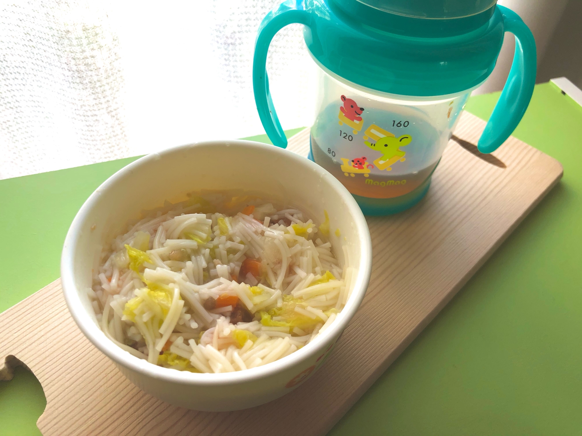 ◆味噌煮込みうどん風そうめん◆離乳食後期、完了期