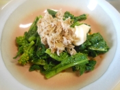 もう1品に 菜の花とシーチキンのマヨ和え レシピ 作り方 By アルプスの乙女 楽天レシピ