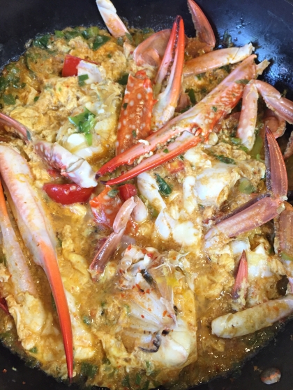 渡り蟹のピリ辛卵炒め レシピ 作り方 By Leopoo 楽天レシピ 渡り蟹のピリ辛卵炒め レシピ 作り方 By Leopoo 楽天レシピ