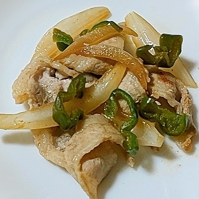 ➿豚肉と野菜の生姜味噌炒め➿