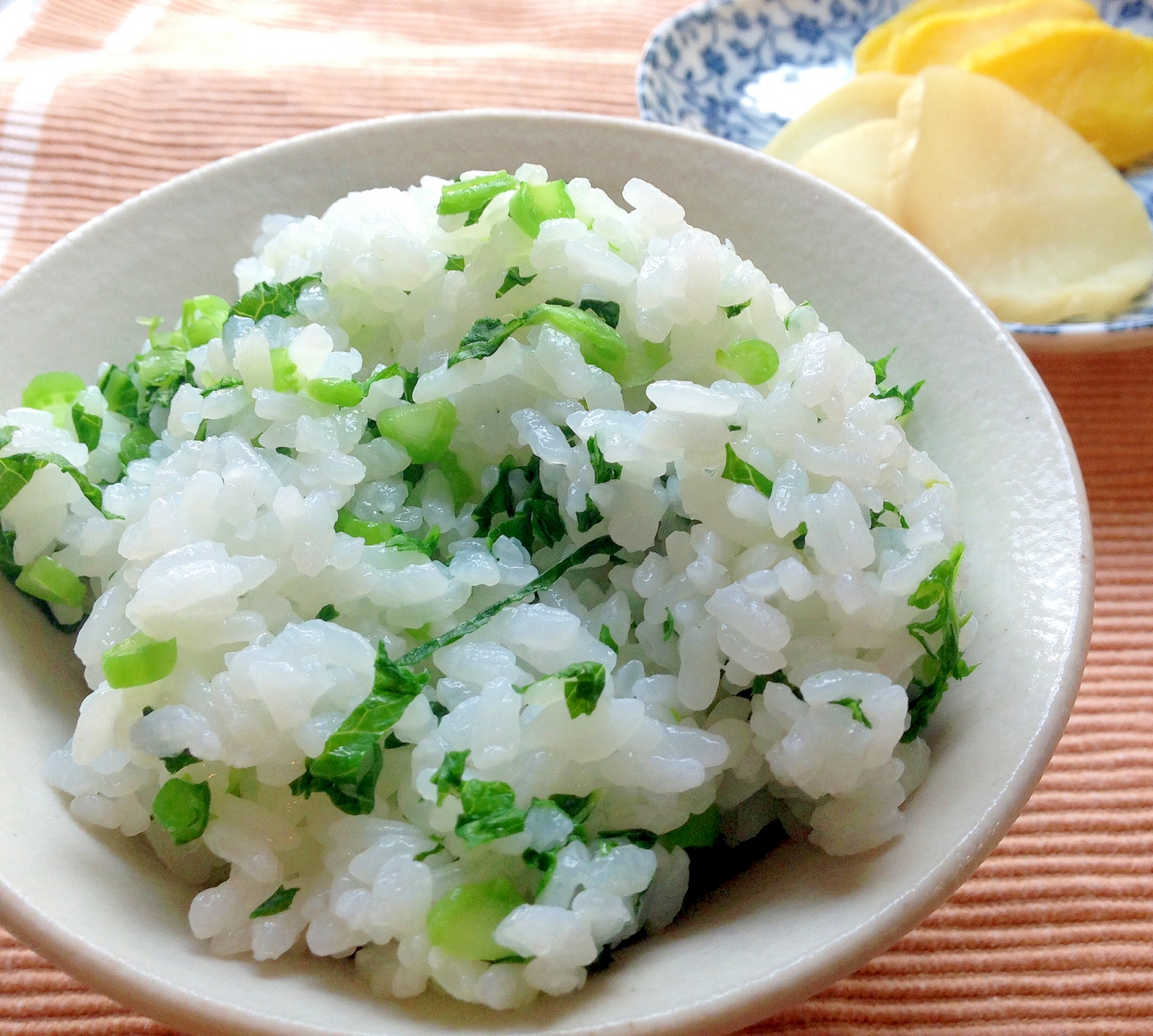 大根の葉っぱで、さっと作れる♪菜めし。