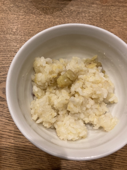 失敗しない♪我が家のもち米入り栗ご飯