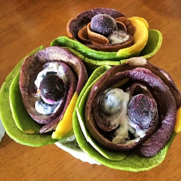 紫陽花パンケーキ レシピ 作り方 By 晴れたらいいね 楽天レシピ 紫陽花パンケーキ レシピ 作り方 By 晴れたらいいね 楽天レシピ