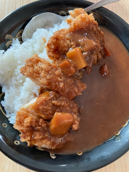 子供大好き！　｢きのこ入りカツカレー」　　♪♪