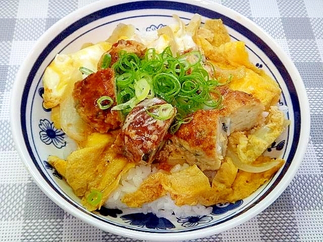 リメイク☆ハンバーグ卵丼