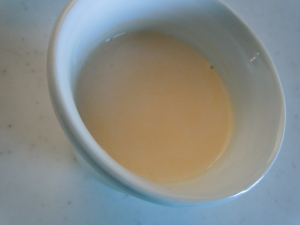 離乳食☆かぼちゃの豆乳ミルクジュース