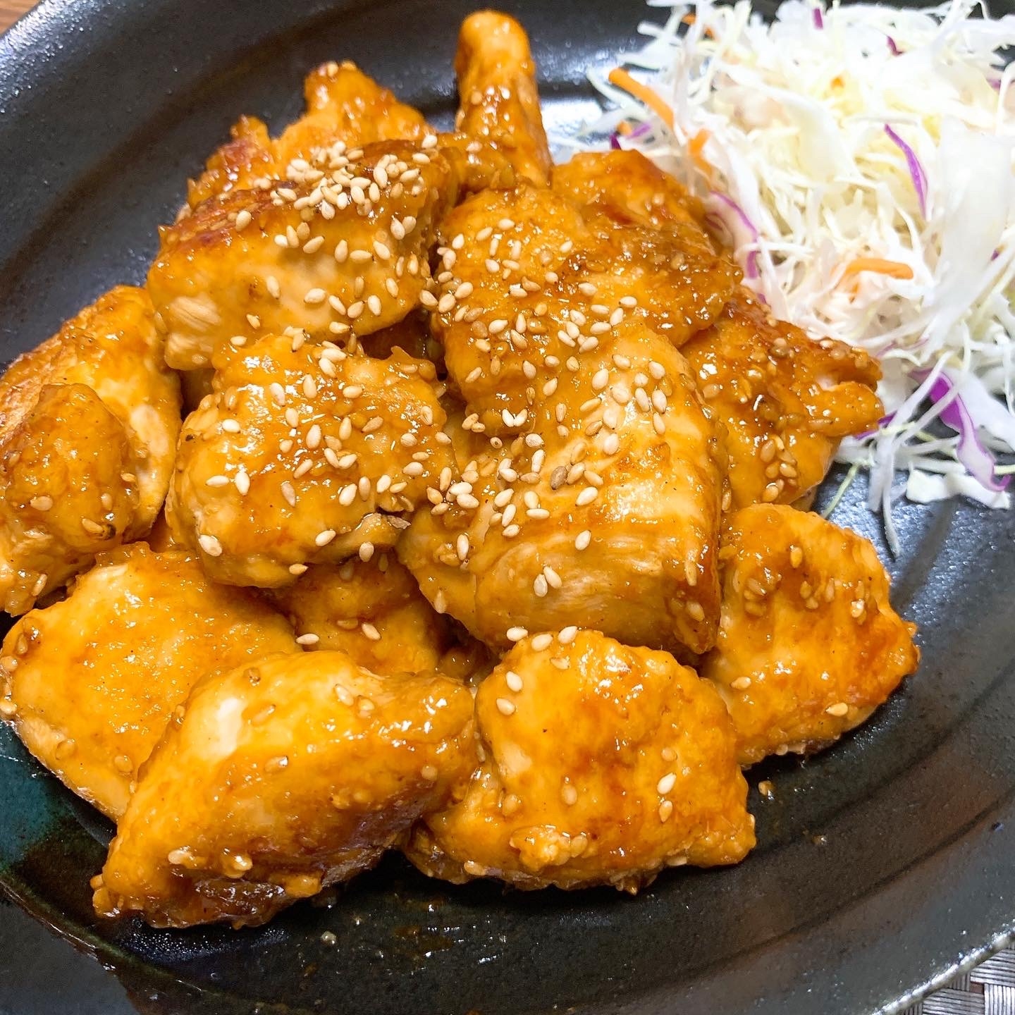 鶏むね肉で旨辛*ヤンニョムチキン*