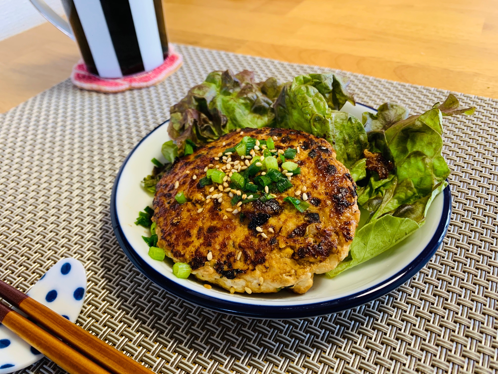 ヘルシー！簡単豆腐ハンバーグ