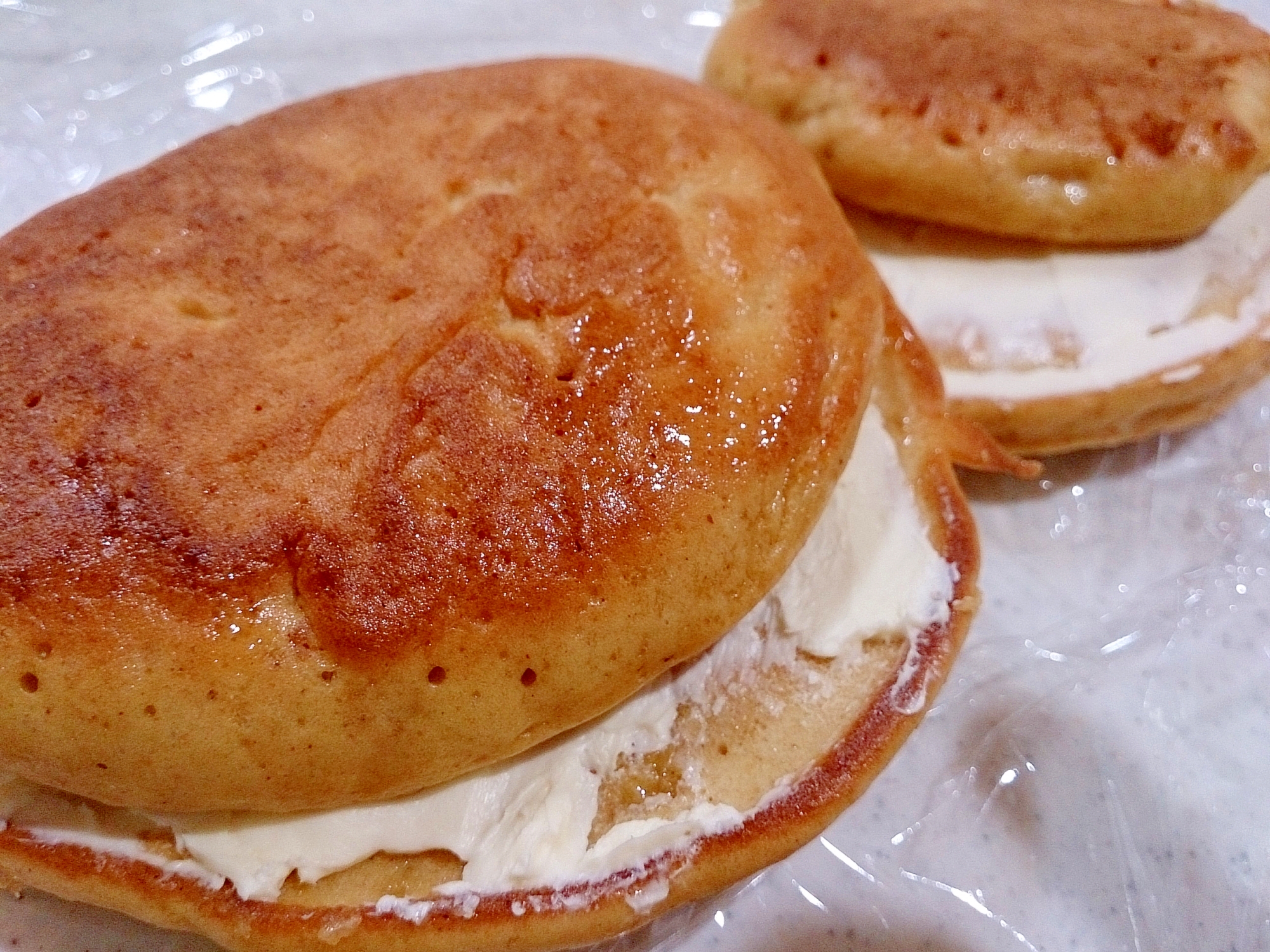 ホットケーキミックスの簡単バターサンドパンケーキ