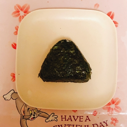 鰹節と梅の簡単おにぎり