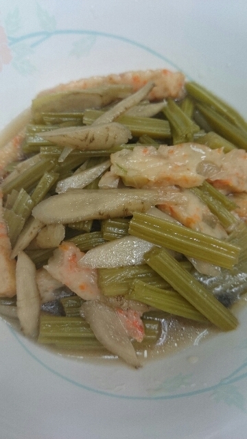 若ごぼうの煮物