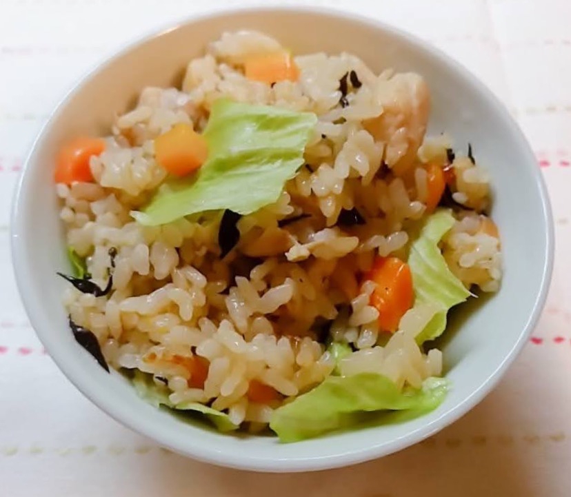 レタス混ぜ炊き込みご飯 レシピ 作り方 By のん786 楽天レシピ レタス混ぜ炊き込みご飯 レシピ 作り方 By のん786 楽天レシピ