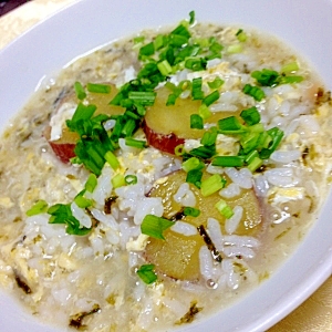 簡単★残ったご飯で芋ぞうすい