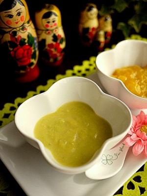 5ヶ月頃~の離乳食☆コーンと枝豆のポタージュ