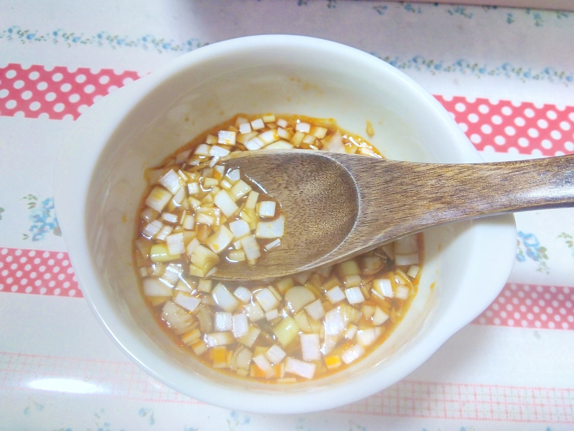 水餃子の黒酢ダレ＋＋
