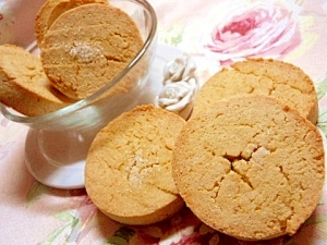 ＨＭ使用ｄｅ✿本気ダイエットの簡単おからクッキー