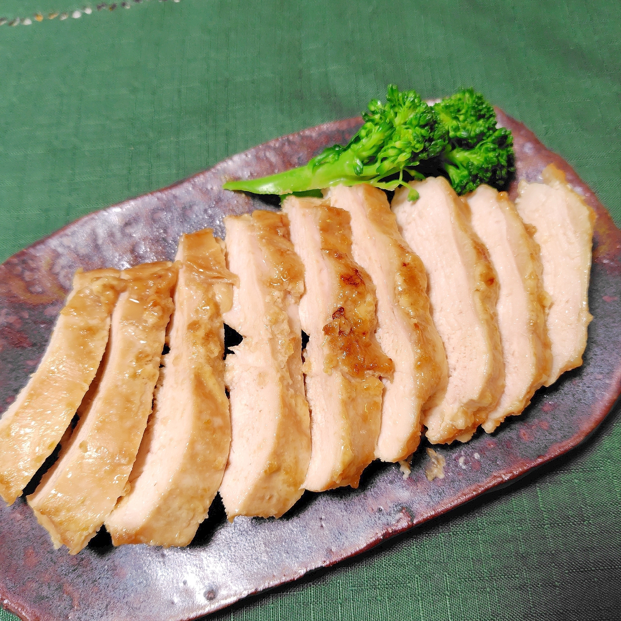 塩レモンマリネ鶏むね肉のしっとりマヨ焼き