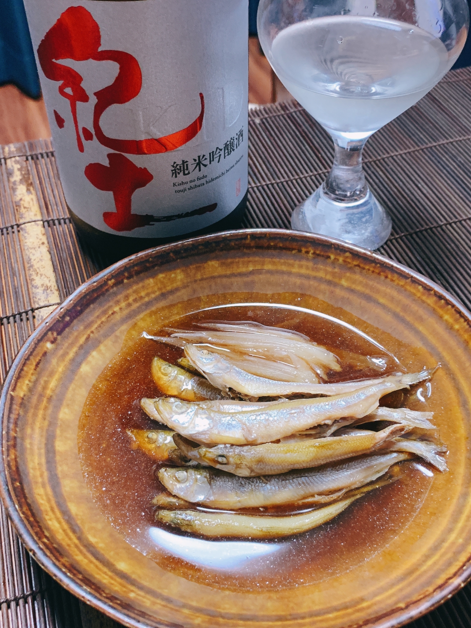 日本酒がすすむ、わかさぎの焼きびたし