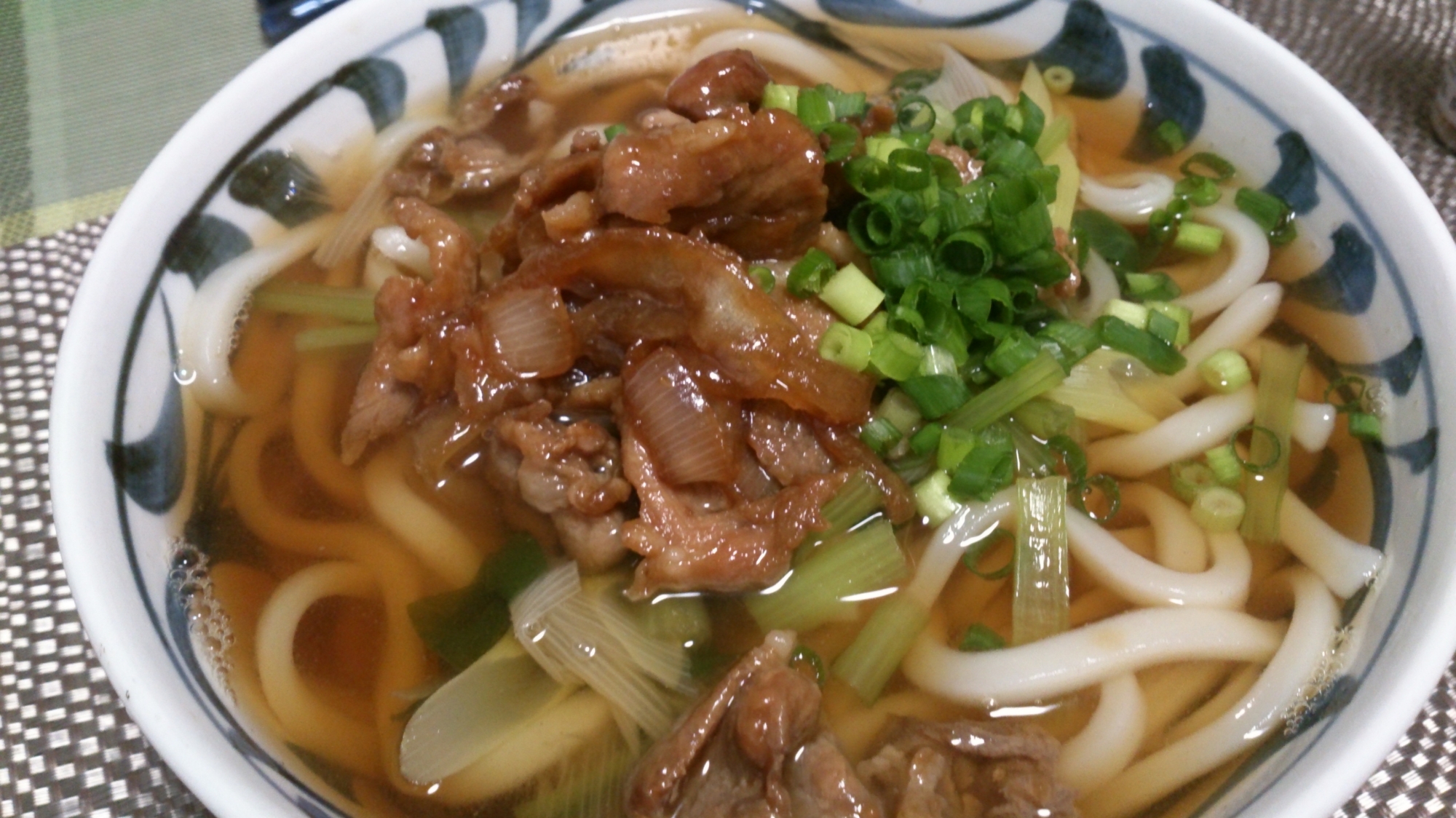 甘辛 肉うどんの肉