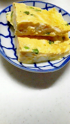 レンジで簡単♪和食に　お豆腐たまご