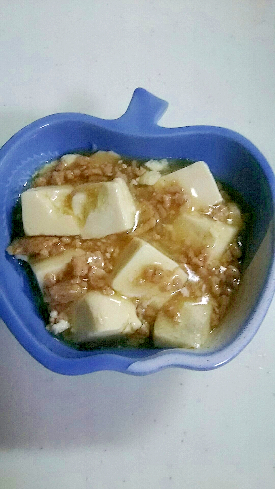 【簡単】ひき肉と豆腐のとろとろあんかけ