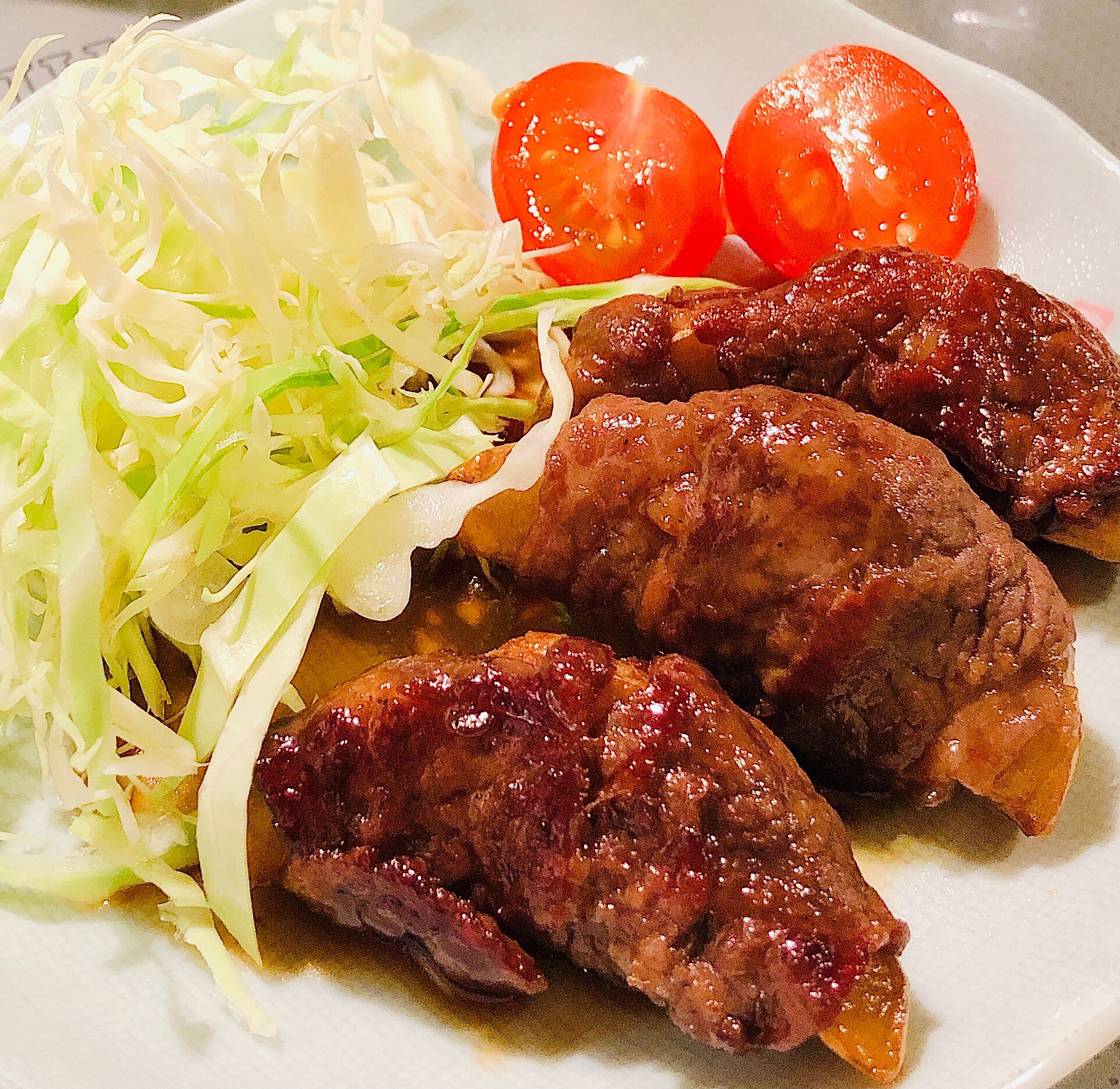 しっかり甘辛味♡美味しい牛肉巻きポテト