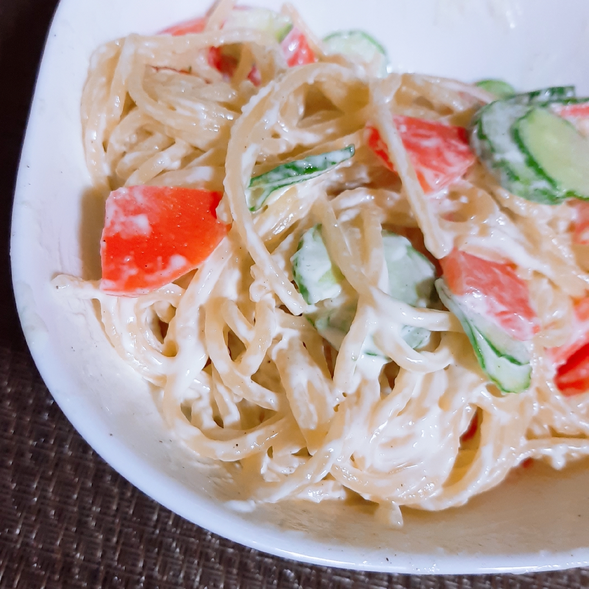 簡単副菜！スパサラダ