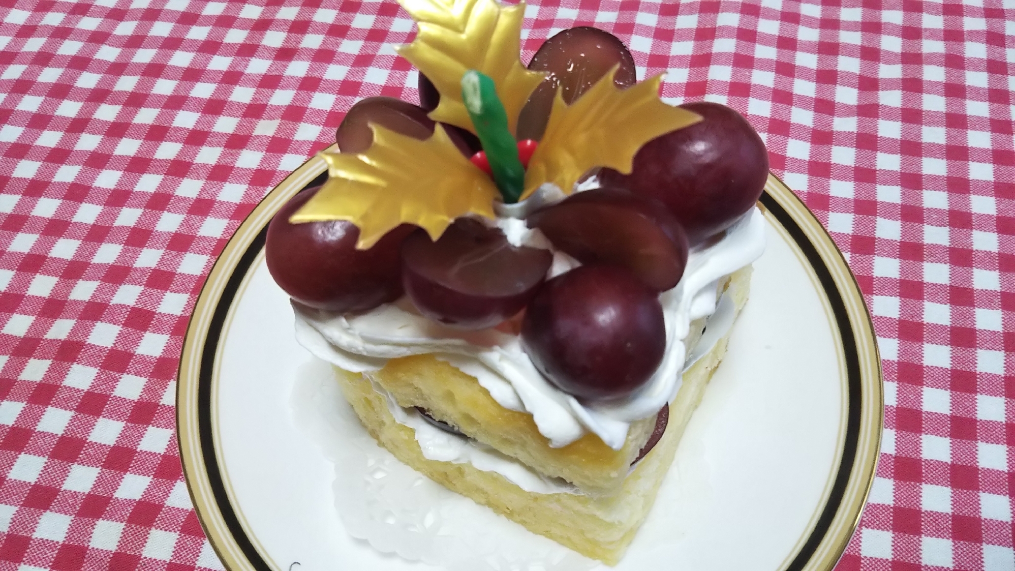 ブドウのショートケーキ レシピ 作り方 By ミニー7015 楽天レシピ