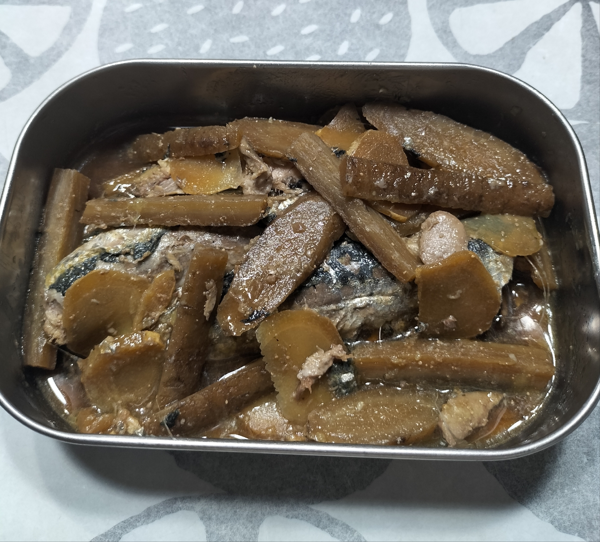 鰯の牛蒡煮
