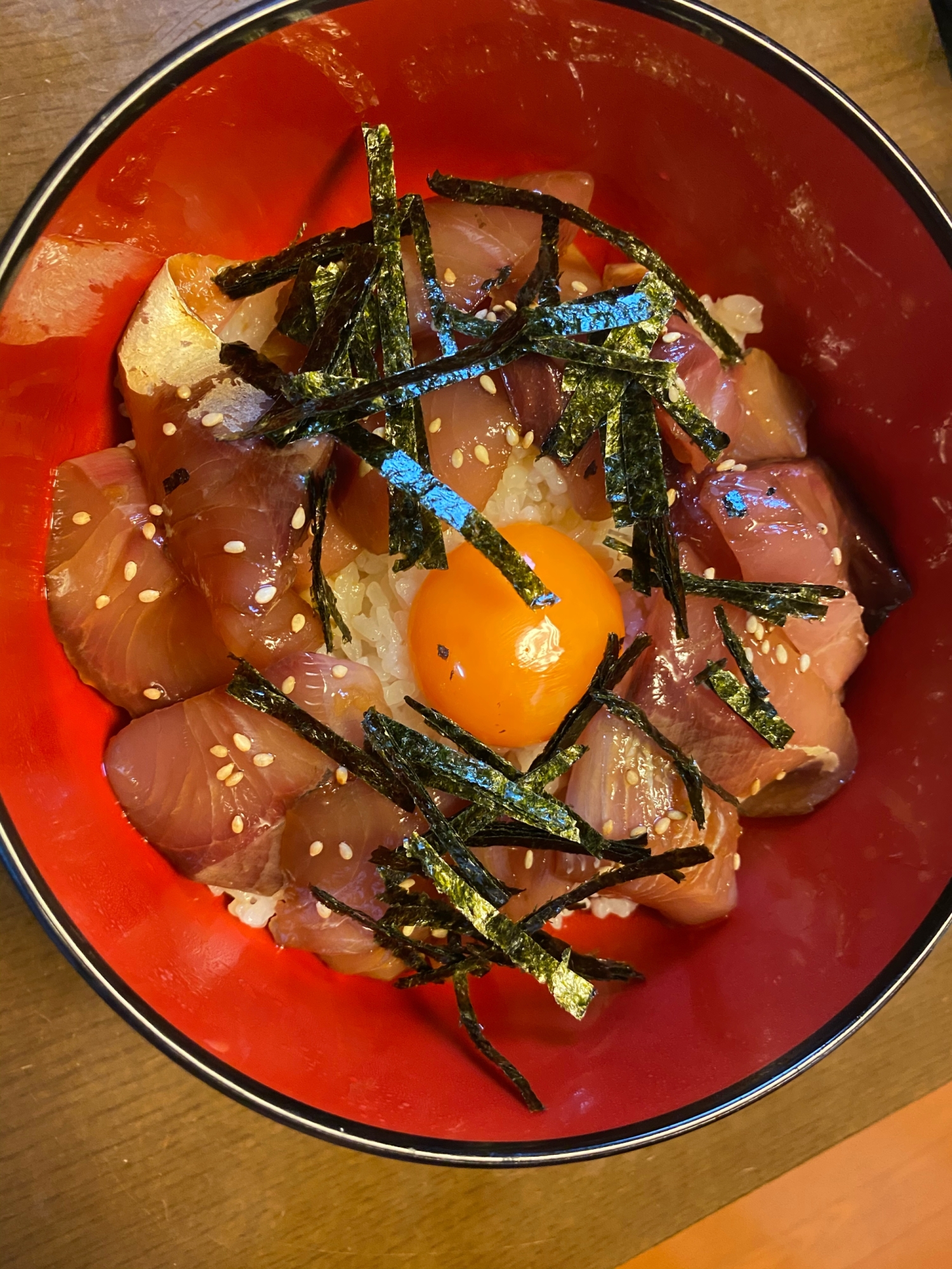 ヤズの漬け丼！！