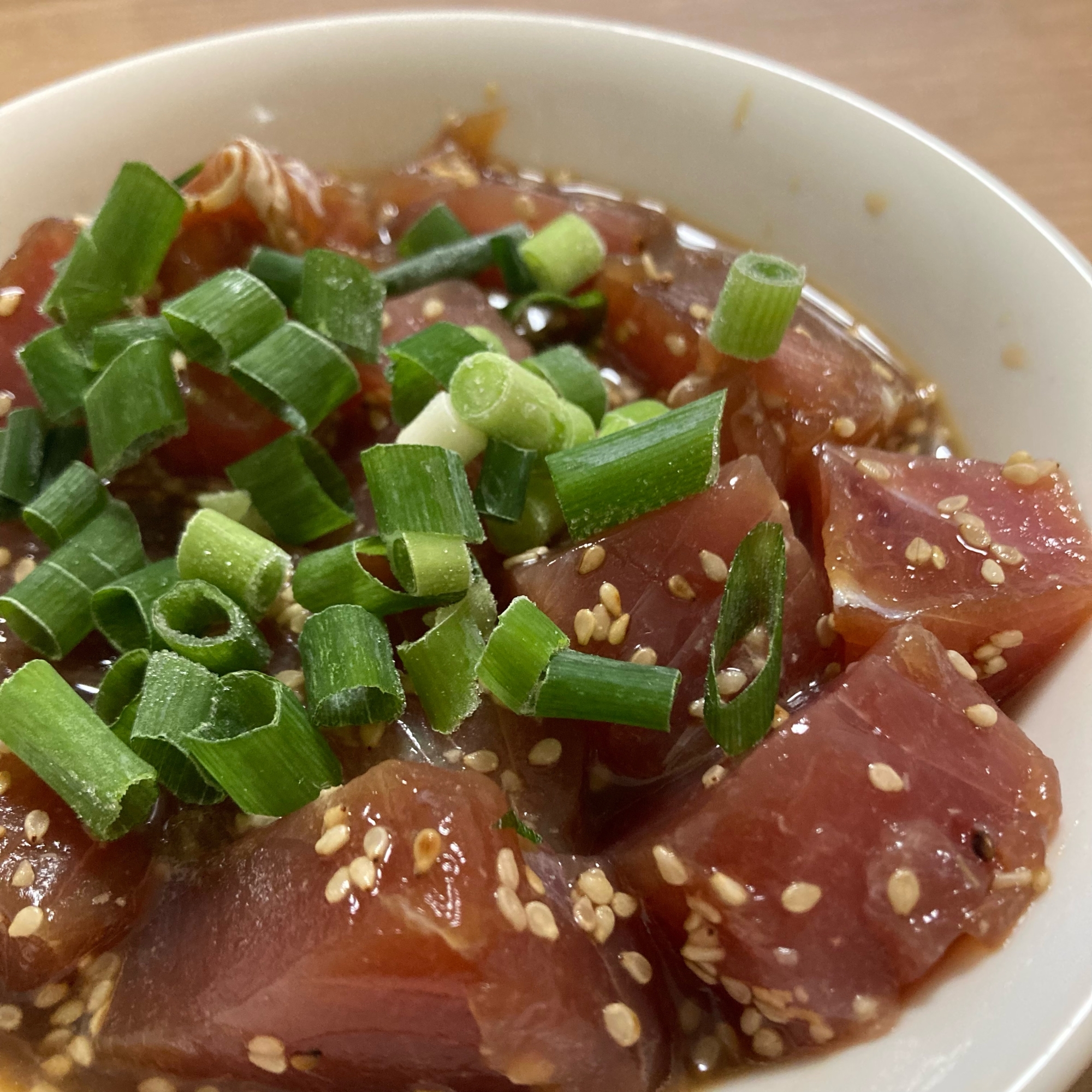 簡単！おつまみにぴったりのマグロの漬け