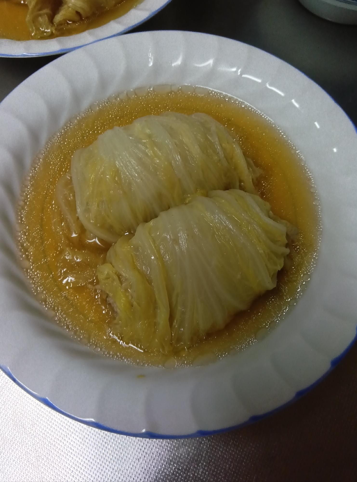 ロール白菜コンソメ 醤油風味