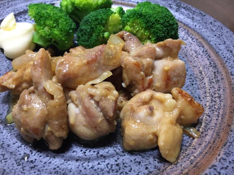 鶏肉の甘味噌マヨネーズ焼き