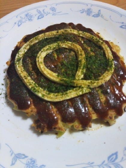 市販のお好み焼き粉で作る☆お好み焼き