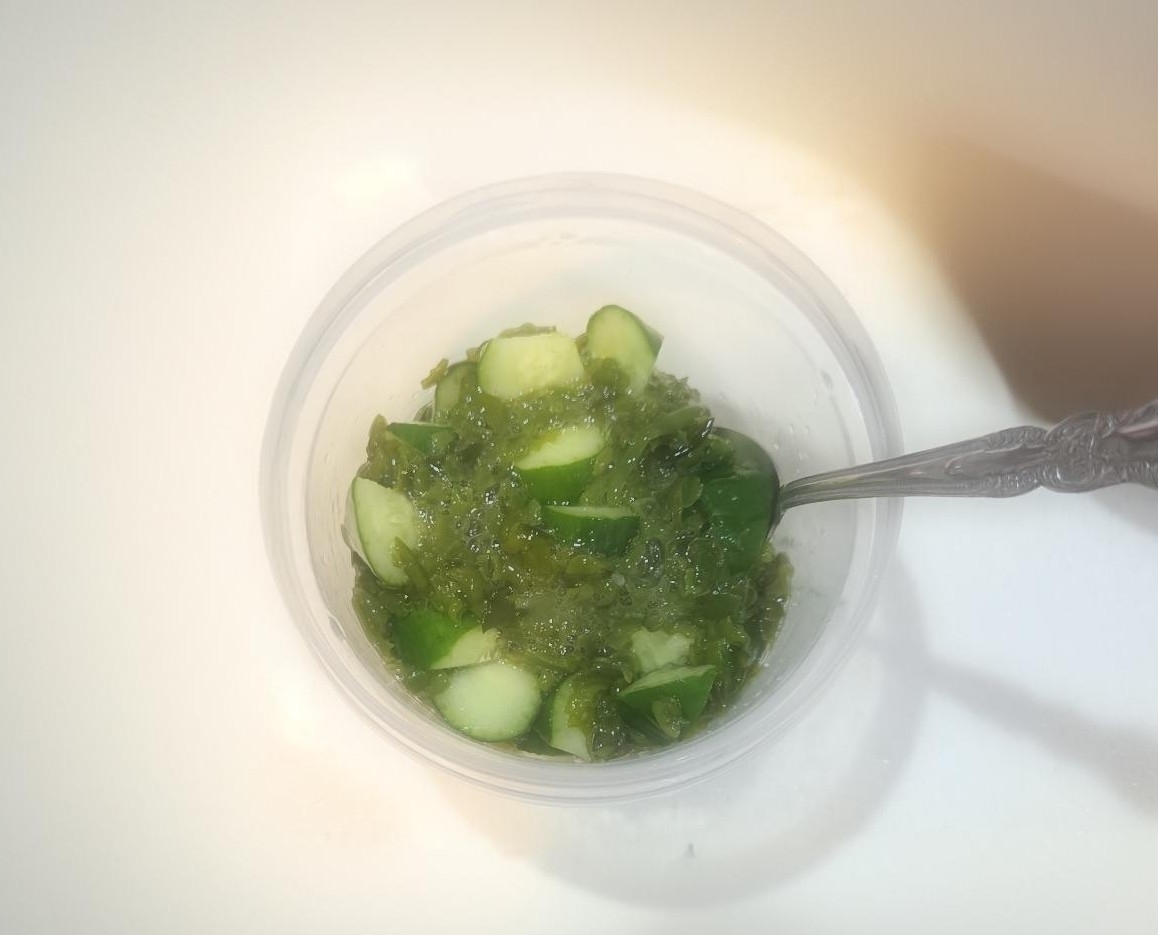 大葉とめかぶきゅうり