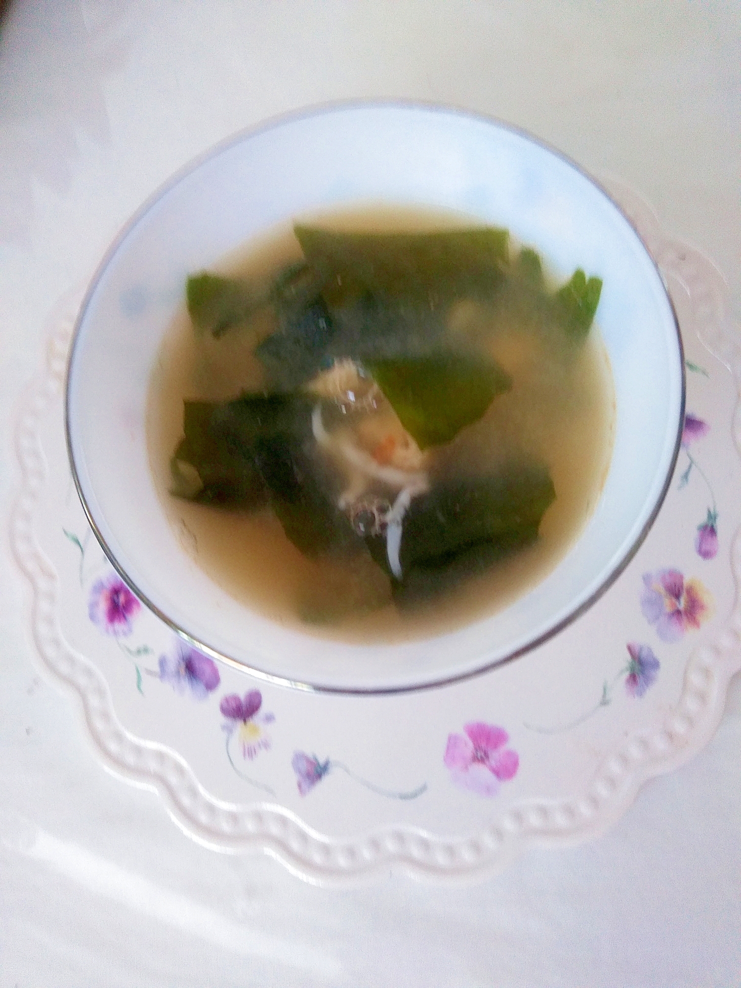 ちょっぴり！しらす入り味噌汁