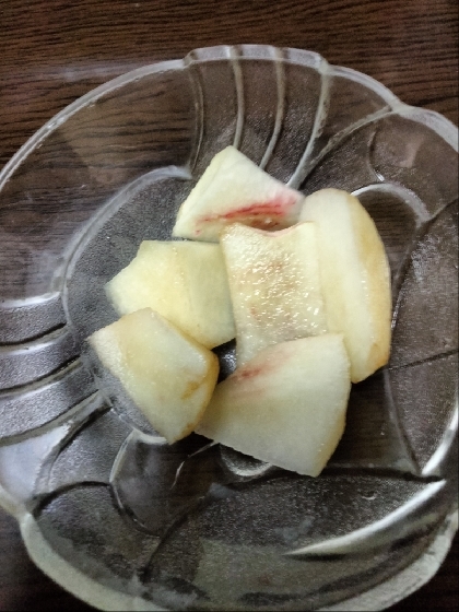 カットした桃の冷凍保存✧˖°