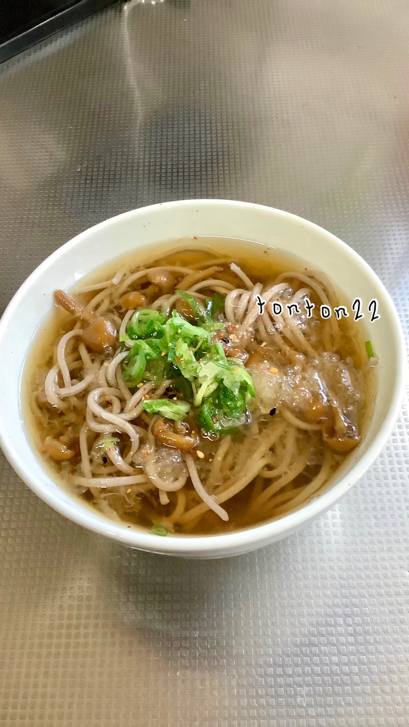 なめこおろし蕎麦☆