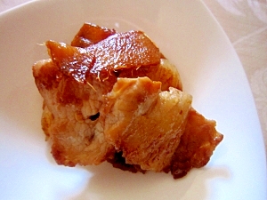 豚と生姜の甘辛煮