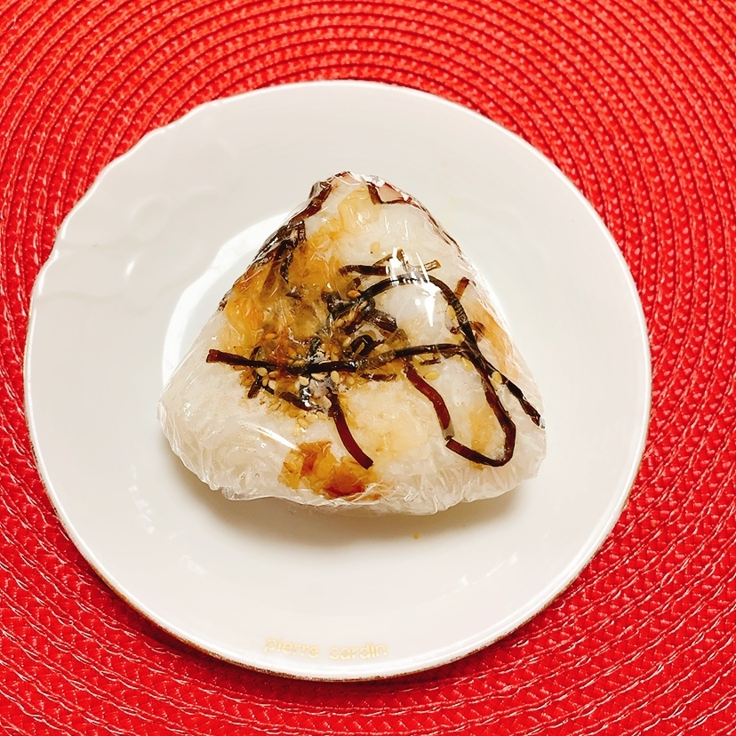 昆布鰹節ごま♪おにぎり