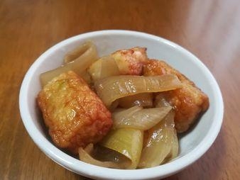 さつま揚げと玉ねぎの甘煮